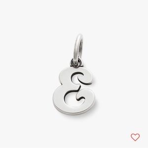 James Avery Initial Charm ‘E’